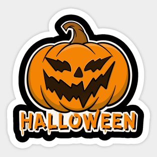 Halloween pumpkin Sticker